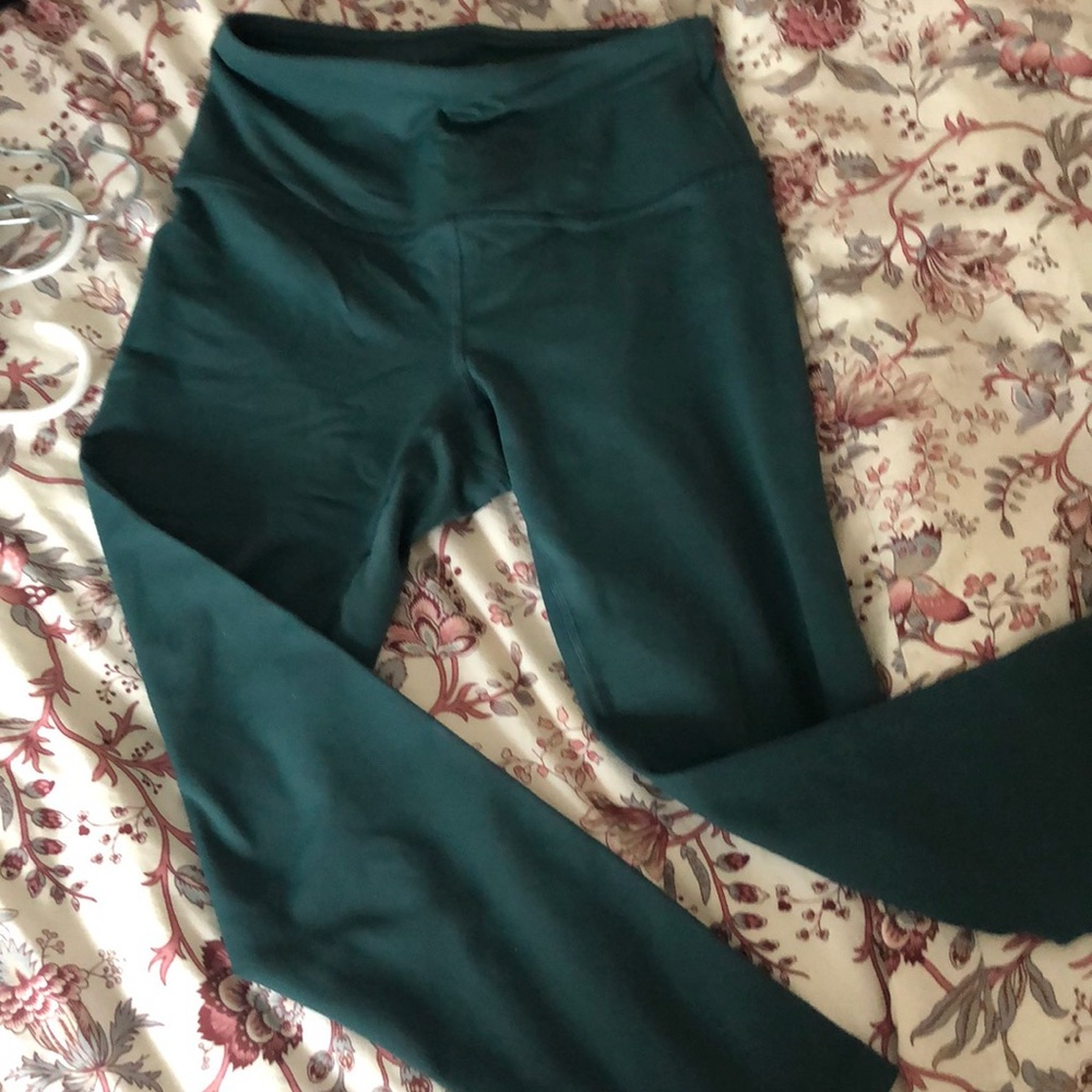 green leggings